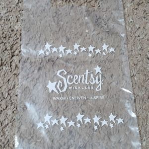 Scentsy Clear Logo Bags